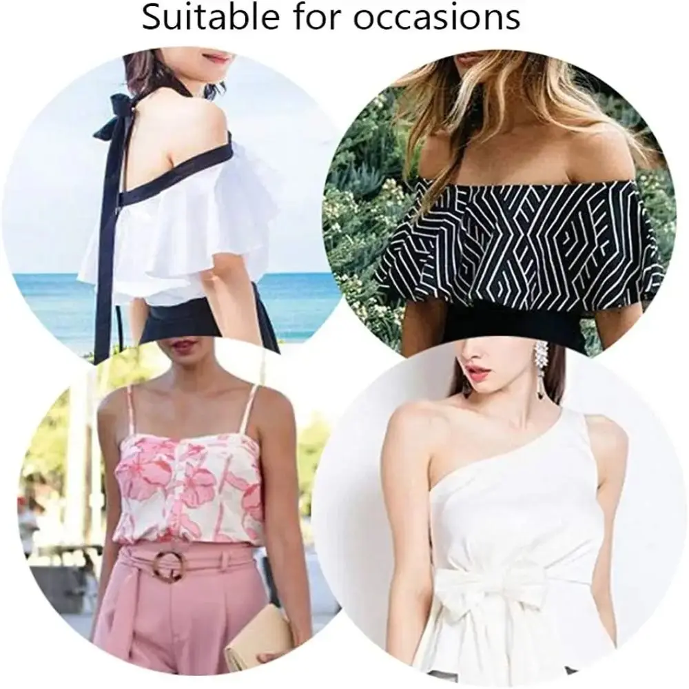 New Transparent Bra Strap Invisible Intimates Accessories Shoulder Strap High Elastic Adjustable Bra Belt