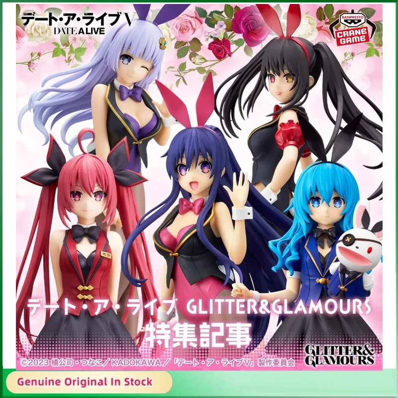 Originele DATUM EEN LIVE Glitter & Glamours TOHKA YATOGAMI MIKU IZAYOI KOTORI ITSUKA YOSHINO Action Figure Model Desktop Collectible