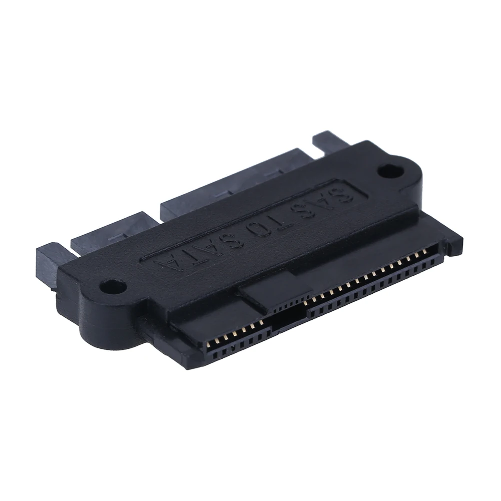 SFF 8482 SAS Ke SATA Konverter Adaptor Sudut 180 Derajat Mendukung SATA 3 SAS Ke SATA Adaptor SAS Adaptor Hard Disk Aksesori PC