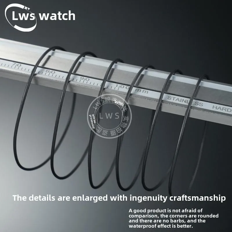 

41 мм 43 мм для TAG Heuer AQUARACER часы для дайвинга задняя крышка водонепроницаемое кольцо задняя крышка часы резиновое уплотнение пылезащитное кольцо аксессуары