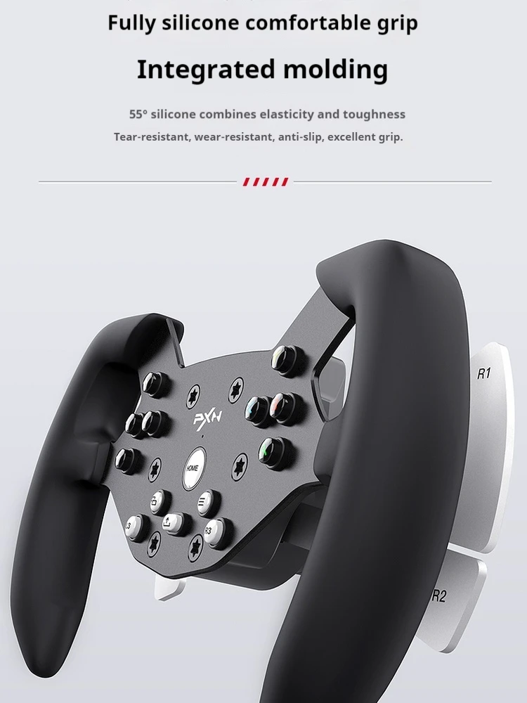 PXN W V10-F Formula F1 Gaming Steering Wheel Racing Disk yang Disesuaikan dengan V10/V10Pro Steering Wheel Racing Man Gifts