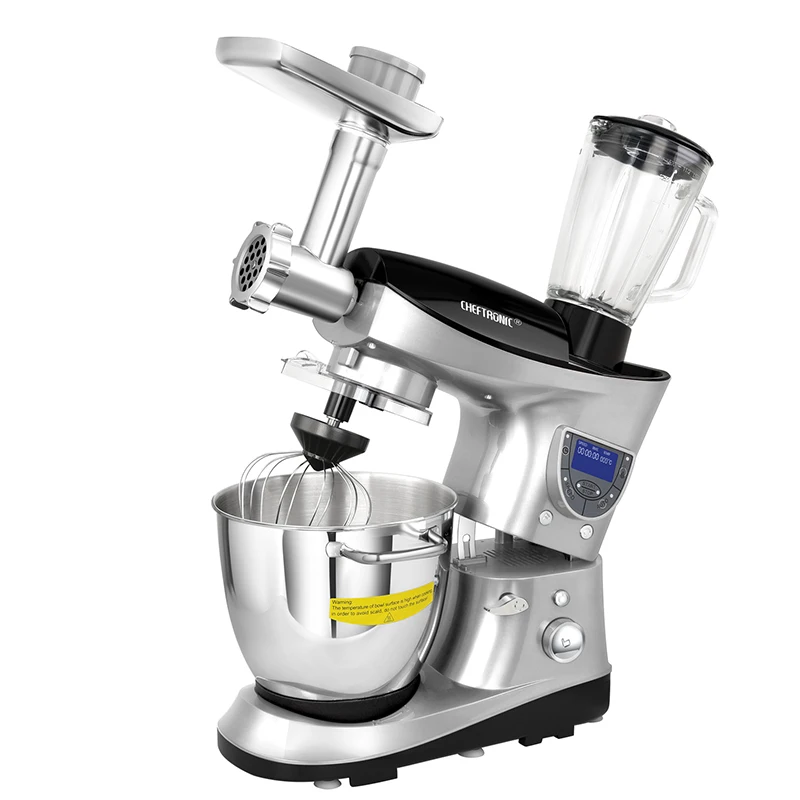

2026 New ModelCheftronic Automatic Heating 1100W 7L 10 Speed Multifunct Food Processor Food xer Dough