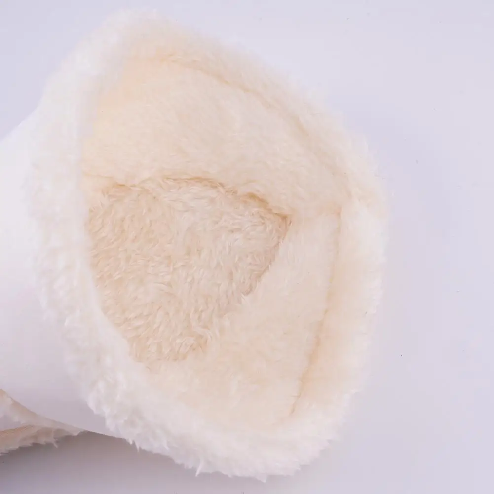 Hole Shoes Soft Plush Sleeve Cover Detachable Shoes Pad Washable Warm Fluffy Thick Insoles Replacement For Croc Slippers