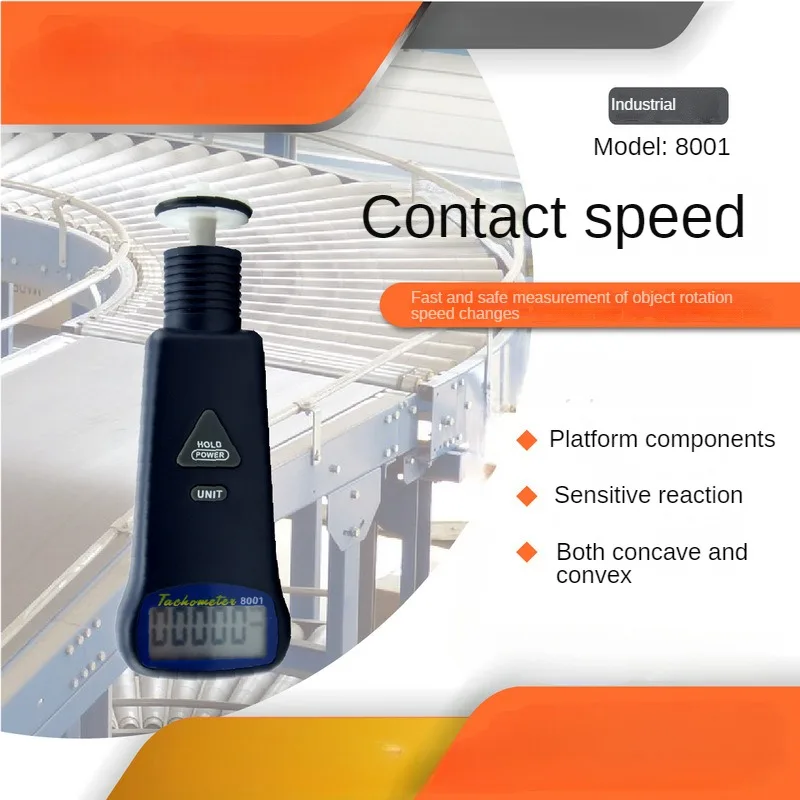 

AZ8001 Contact Speed Tachometer Hand held Digital Tachometer Tachometer Motor Tachometer Pocket size