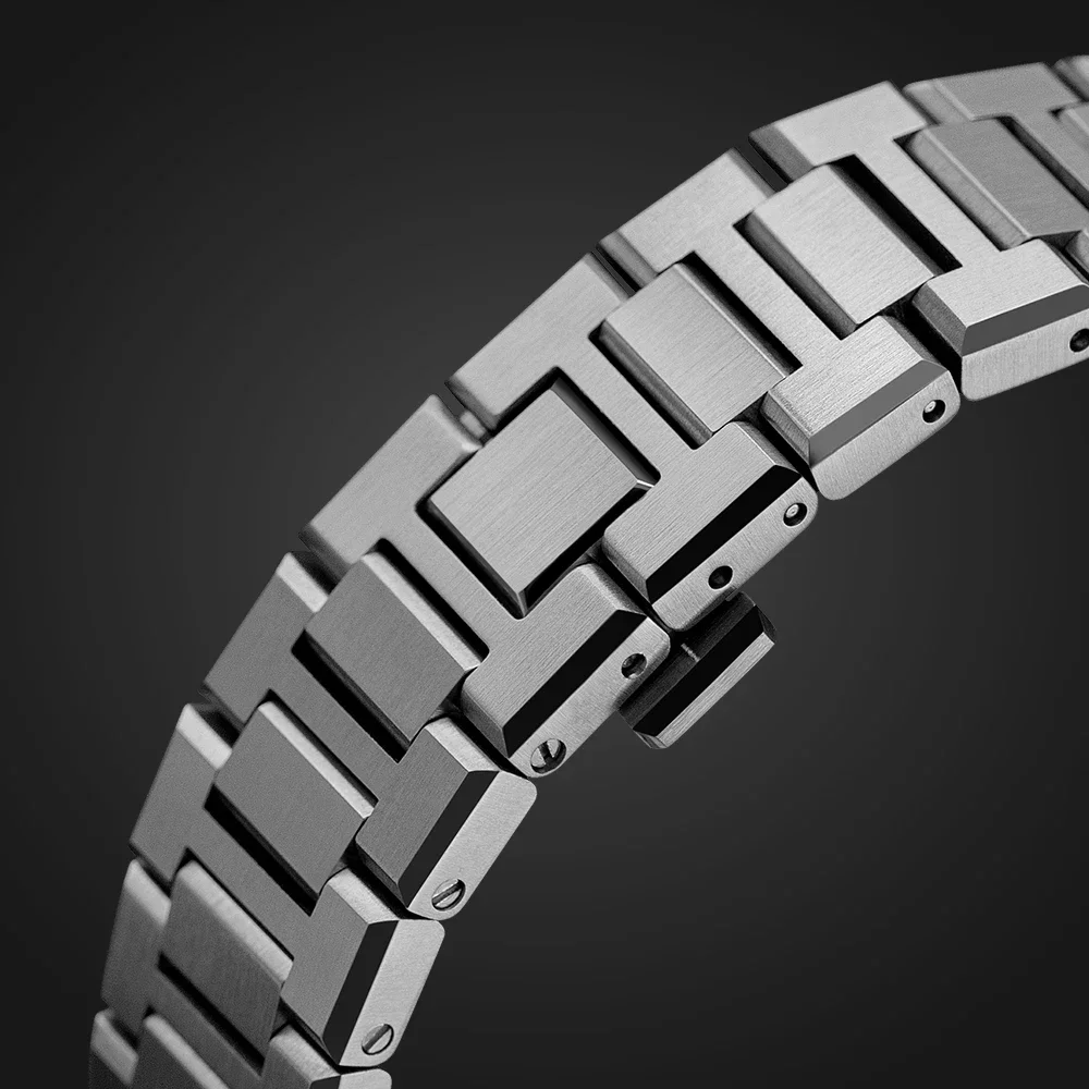 Cinturino in metallo in acciaio inossidabile 361L adatto per Apple Watch 4 5 6 7 8 9 41mm 44mm 45mm cinturino modificato accessori per custodia