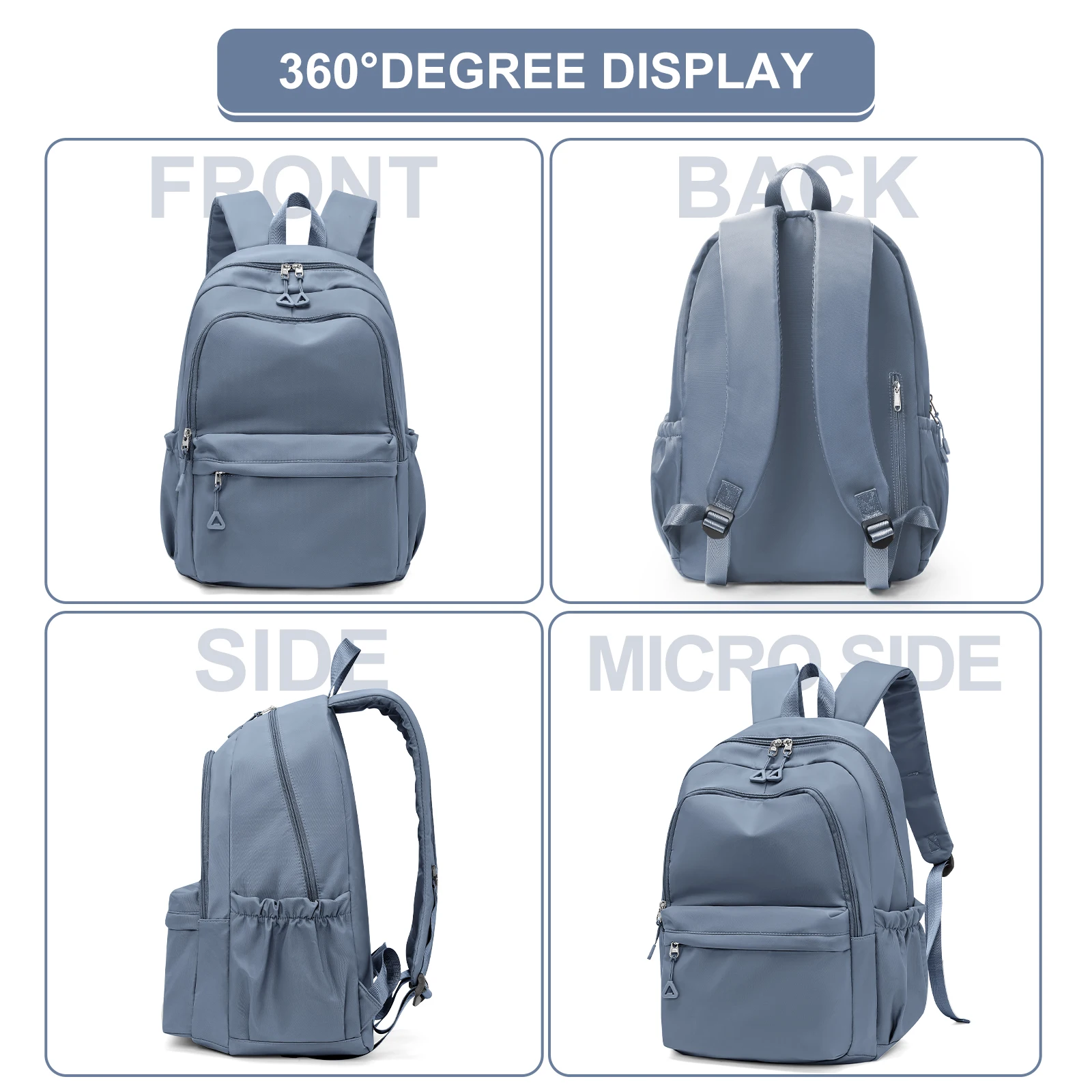 Teenage School Backpacks, Hand Luggage Backpack, Kids Backpack Boys Girls Casual Travel Backpack, Weekender School Bag for Women
