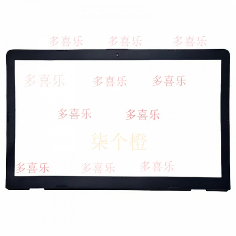 ZZMM جديد لـ HP 17-BS 17-AK 17-AY 17G-BR LCD الغطاء الخلفي/الإطار الأمامي/المفصلات (L + R) أسود