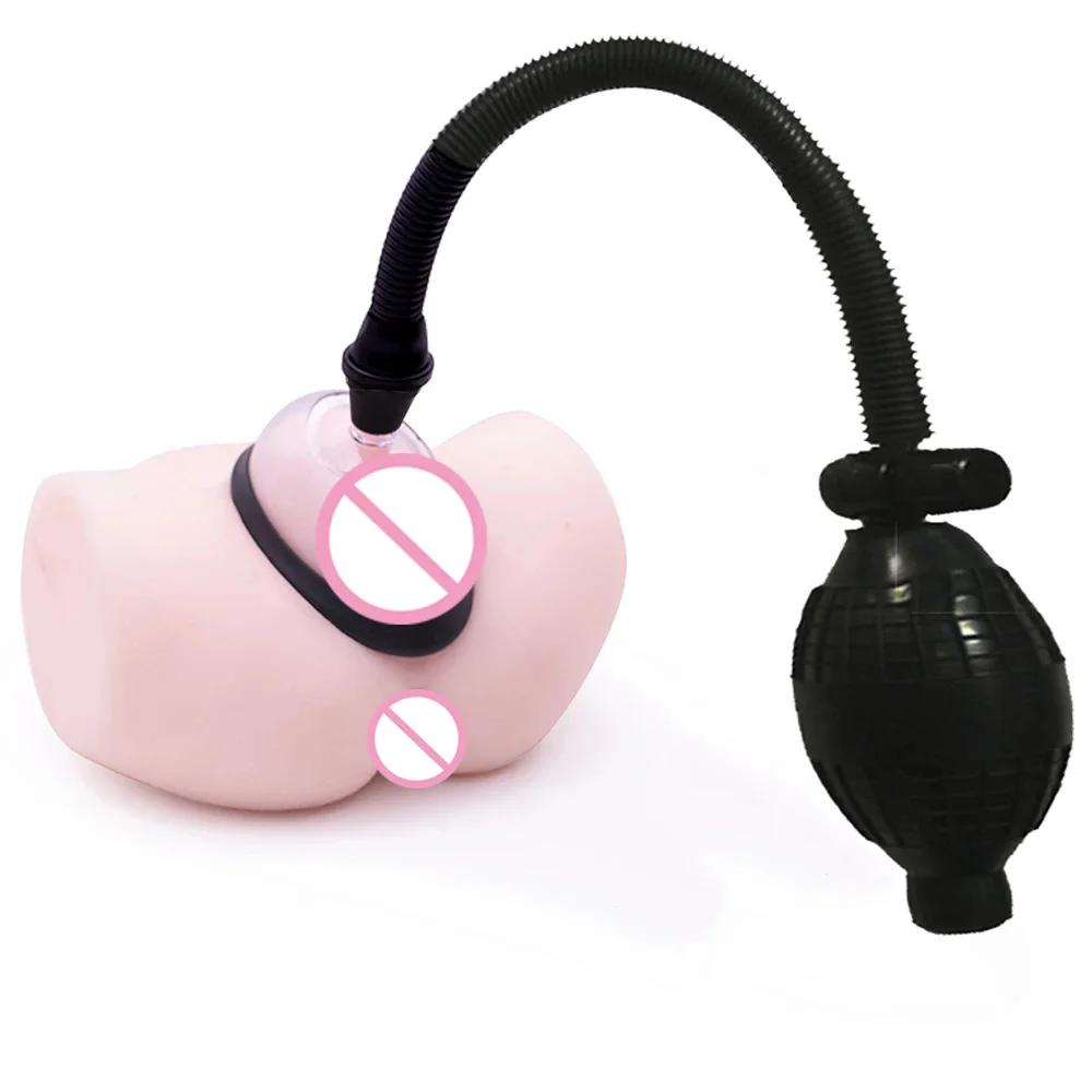 Vacuum Bubble Pussy Pump Vagina Clitoris Sucker for Women Breast Massage Nipple Stimulator Enlarge Pump Cover Adults Sex Toys