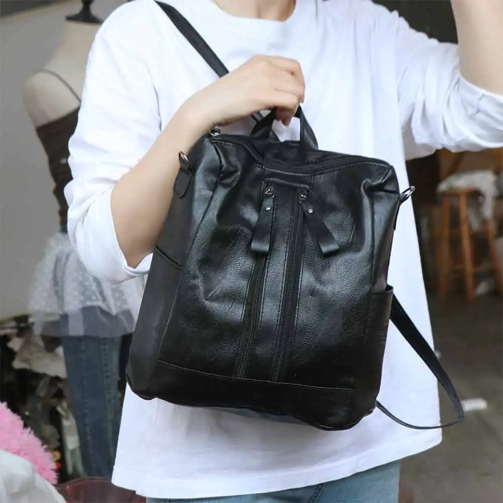 mochila-de-couro-preto-grande-capacidade-estilo-coreano-design-matelasse-cor-solida-multifuncional-para-escola