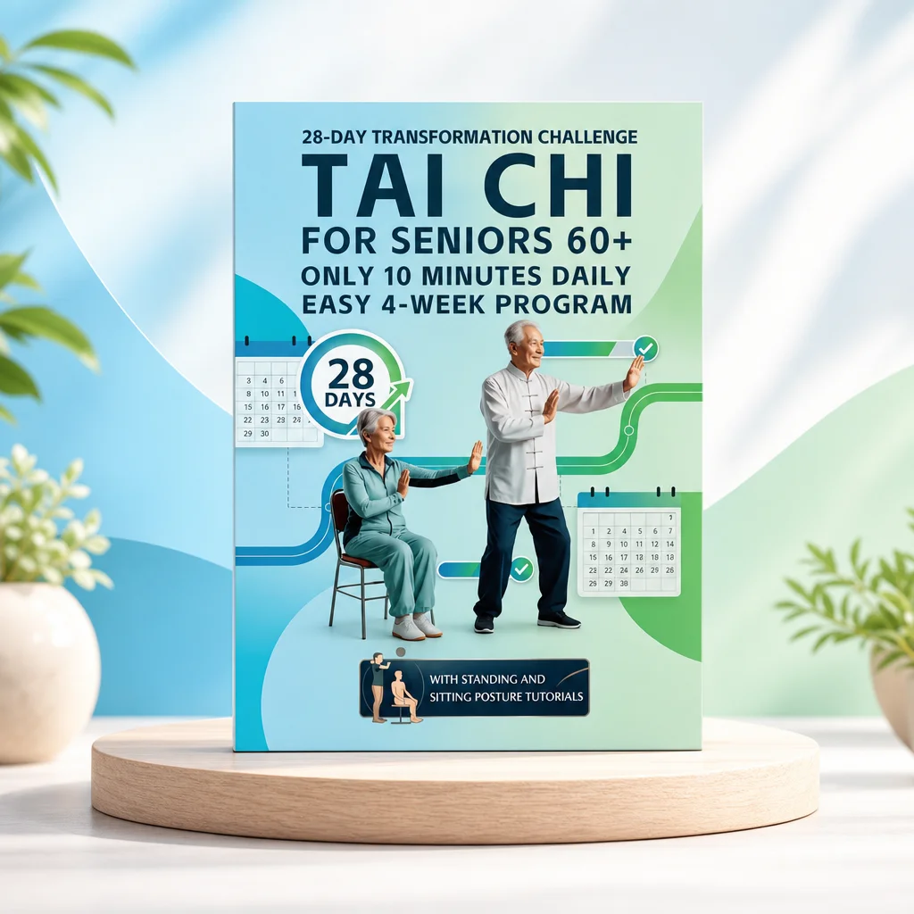 Tai Chi Fitness Manual for Seniors Beginners Joint-Friendly Exercise Guide To Improve Balance Strengthen Muscles Prevent Falls