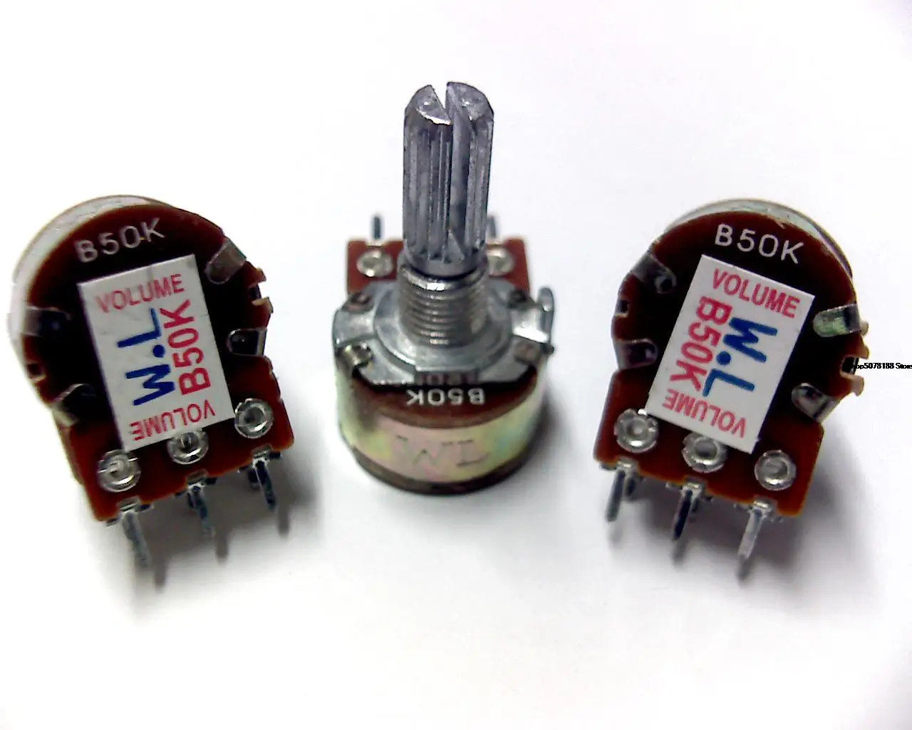 Taiwan wh172 duplex potentiometer volume 1k5k10k20k50k100k500k500k1m 10 pieces Original