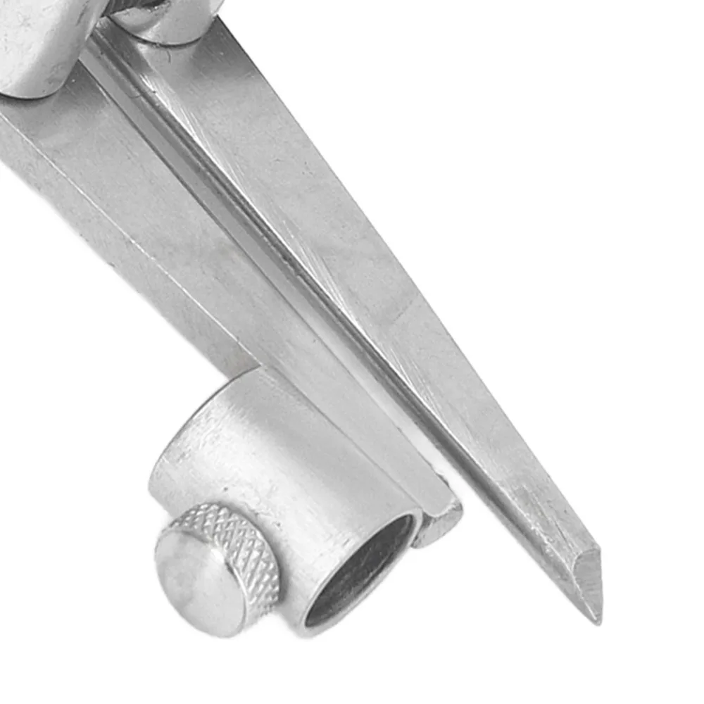 125mm Wing Divider Carbon Steel Pencil Holder Woodworking Compass Flat Leg High Hardness Spring Divider Caliper For Woodworking