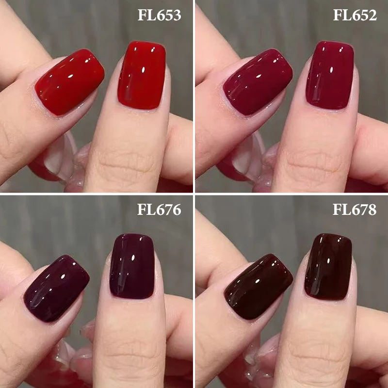 4 قطعة 10 مللي عارية الوردي بريق جيل للأظافر مجموعة طلاء أظافر طويلة الأمد نقع قبالة UV LED مسمار الفن قاعدة معطف فوقي هلام الورنيش مستلزمات الأظافر #3