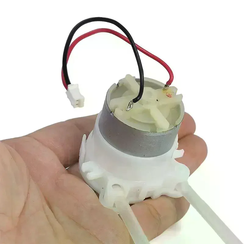 DC 5V 6V 500 Metal Brush Geared Motor Micro Peristaltic Pump Dosing Liquid Water Squeeze Pump For Lab Ink Sampling Pump