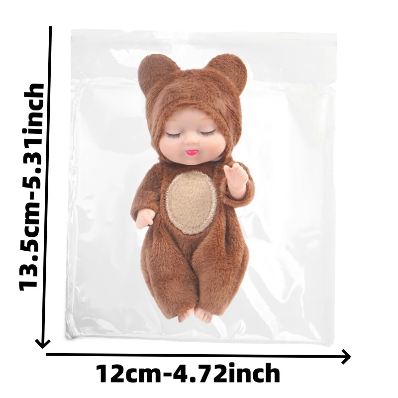 1Pc Baby Doll Simulation Rebirth Baby Bionic Soothing Doll Accessories, Girls' Toys