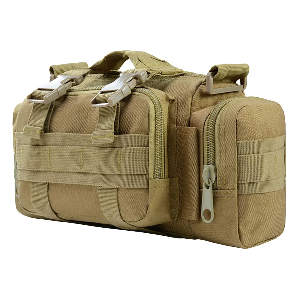 

Waterproof Fishing Tackle Bag Multi-Function Adjustable Strap Lightweight Oxford Fabric Outdoor Storage Organizer For Hooks