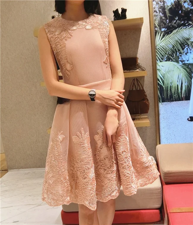 

Ele Sweet Embroidered Svel Dr M Home Summer Collection Full Skirted Ball Gown Sle Faionable Women's Dr