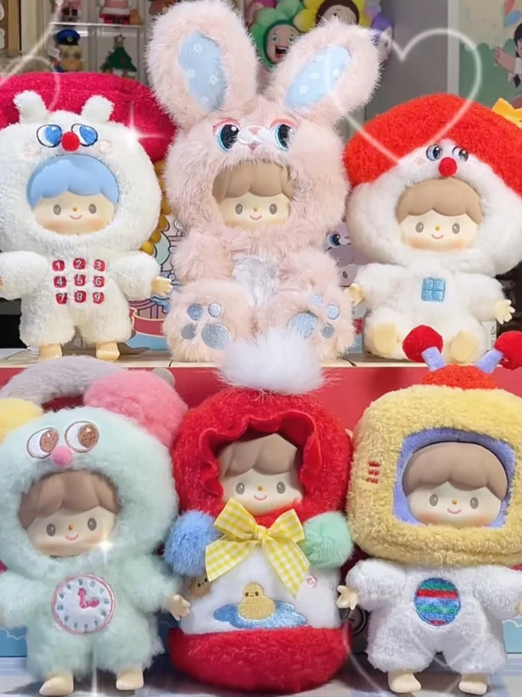 

Zzoton Happy Childhood Series виниловая слепая коробка для лица загадочная кукла модная коллекционная игрушка для украшения дома подарок на день рождения