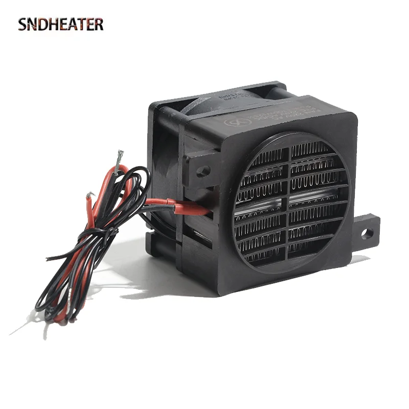 

SNDHEATER 60x60MM Нагревательный элемент PTC с вентилятором рассеивания тепла 12 В 24 В 220 В Электрический нагреватель горячего воздуха Замена 50 Вт 150 Вт