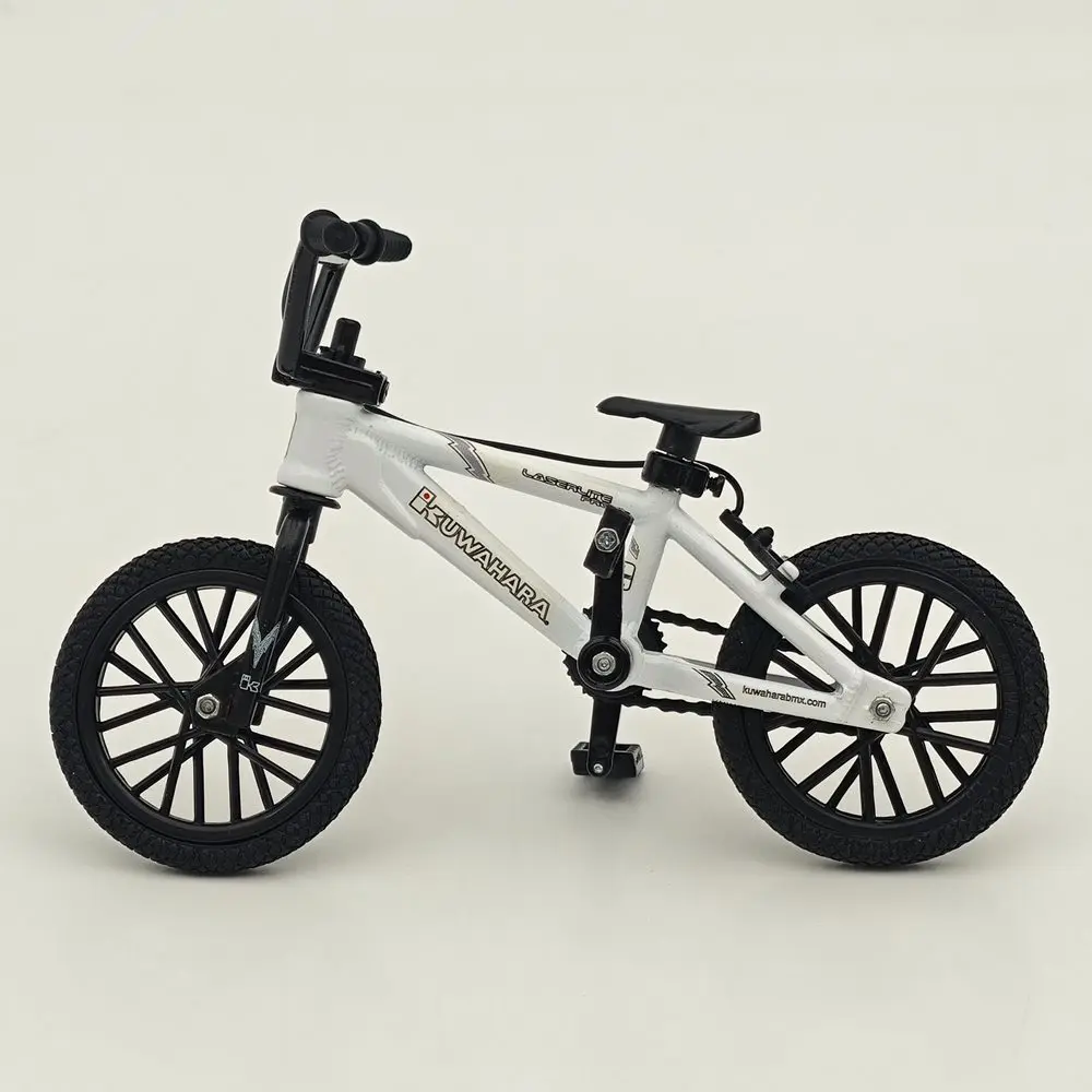 FLICK TRIX Miniature BMX Finger Bike PREMIUM Bicycle Diecast Toys Gift Kuwahara LaserLite Pro -White #3