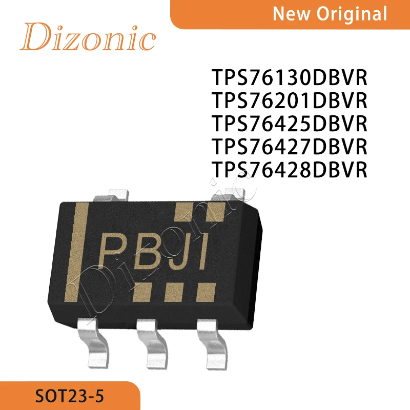 

TPS76130DBVR TPS76201DBVR TPS76425DBVR TPS76427DBVR TPS76428DBVR sot23-5