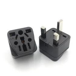 UK Travel Plug Adapter Multi-type Conversion Outlet Socket To Britain Singapore Malaysia Power Converter