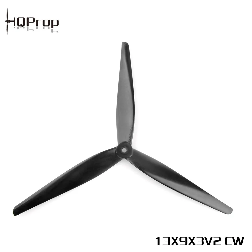 HQProp FPV Propeller 13x9x3 3-Blade X-Class Prop 2CW 2CCW For RC FPV 13inch Multirotor X413 Drones DIY Parts Nylon Propeller