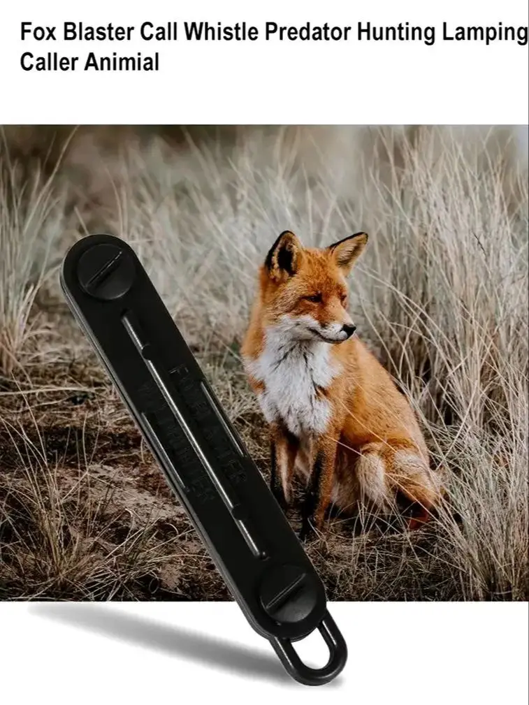 Ao ar livre raposa para baixo raposa blaster chamada apito preto predador caça lamping chamando