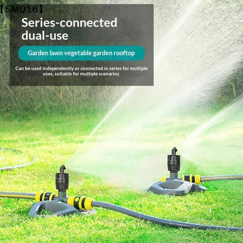 4 Points External Thread 360 Rotary Sprinkler Nozzle Bendable Elbow Adjustable Flow Garden Lawn Irrigation Micro Spray Head【SMQ】