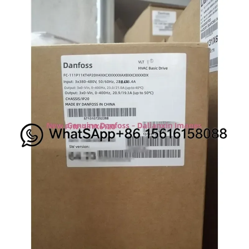 Original Danfoss FC-111P11KT4P20H4XXCXXXSXXXXAXBXCXXXXDX 131X6120 VFD Inverter Drive AC Motor Speed Controller Variable