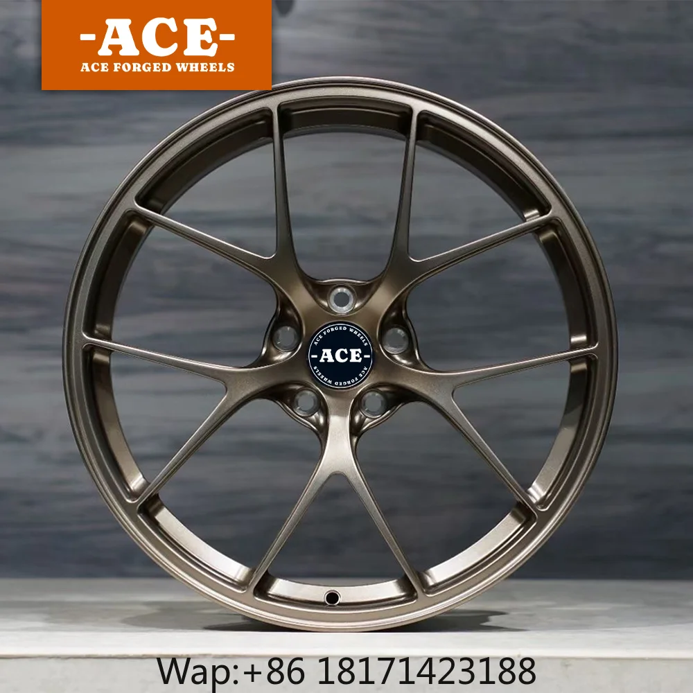 【Hot】Forged Passenger Car Rims 15 16 17 18 19 Inch 4*100/114.3 5*100/105/108/112/114.3/120 for RI‑D Forged Wheel