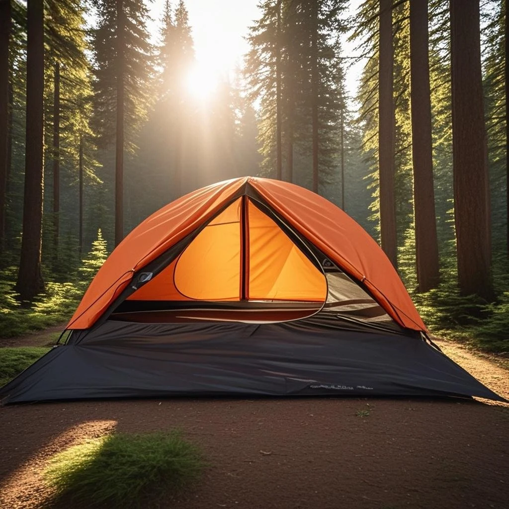 Tents for Camping 1 Person Camping Dome Tent, Waterproof Lightweight Portable Backpacking Tent for Outdoor Camping/Hiking,Orange