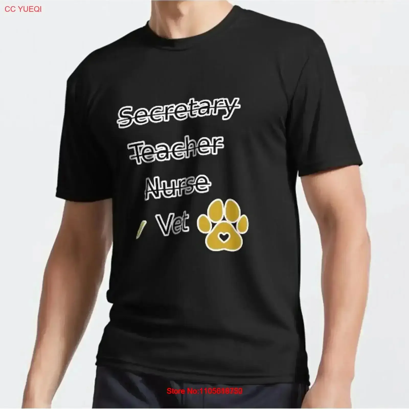 Professions and occupations Veterinary Funny Active T Shirt vintage Washed streetwear Comfortable designer clothes Versatile