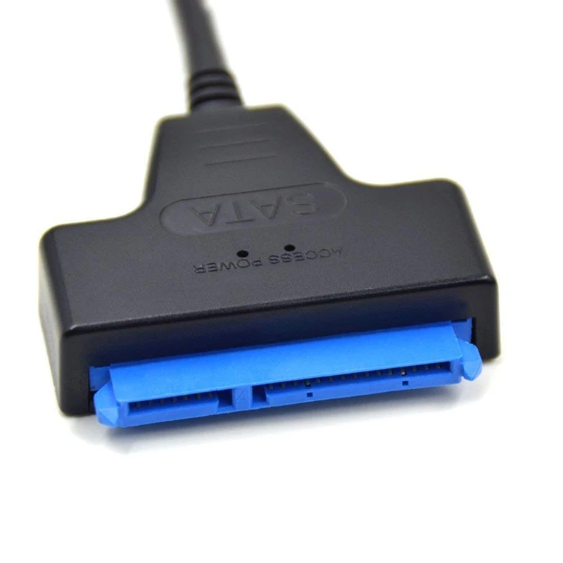 ABSE-4X USB 3.0 To SATA Adapter Cable For 2.5 Inch SSD/HDD Drives - SATA To USB 3.0 External Converter And Cable