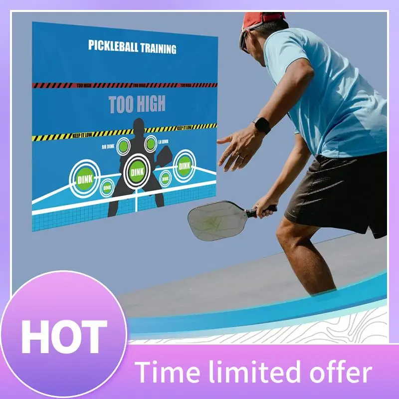 

B69C тренировочные наклейки на стену Pickleball Dink Pad тренировочная доска плакат отбойник тренировочное пособие