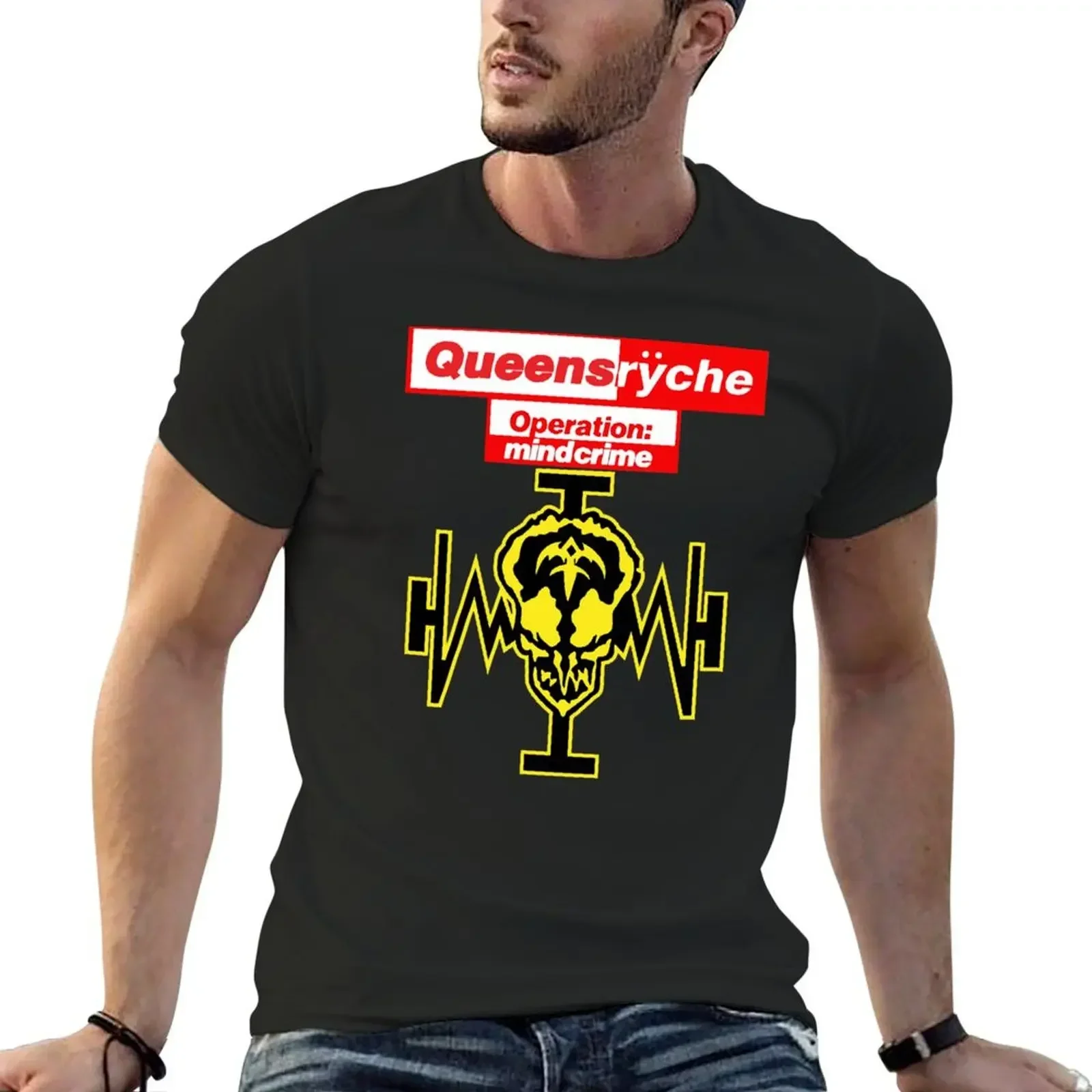 

Queensryche T-Shirt tops aesthetic clothes quick-drying outfits for men