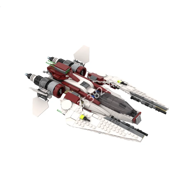 

471 шт. MOC Republic Scout Fighter Star Battle Строительные блоки Рождественская игрушка Идея подарка Строительный кирпич Конструкция