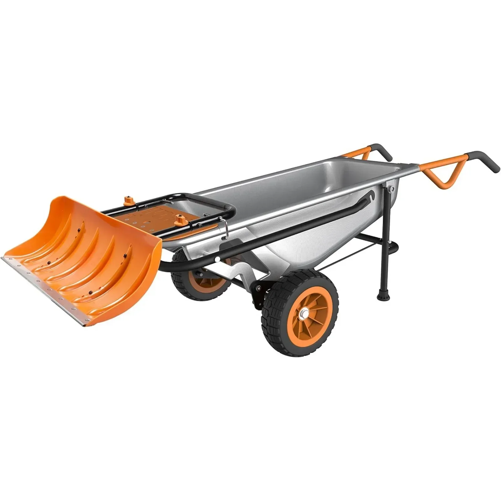 US  WA0230 AeroCart Multifunction Wheelbarrow Snow Plow gardening tools