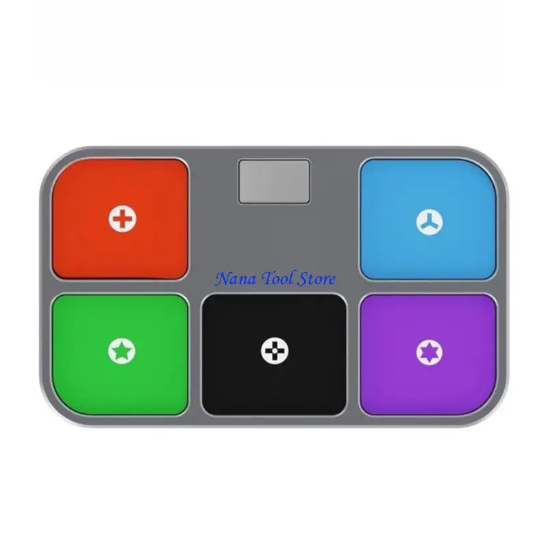 

Алюминиевый магнитный лоток для хранения винтов 31GJ для ремонта мобильных телефонов, камеры часов