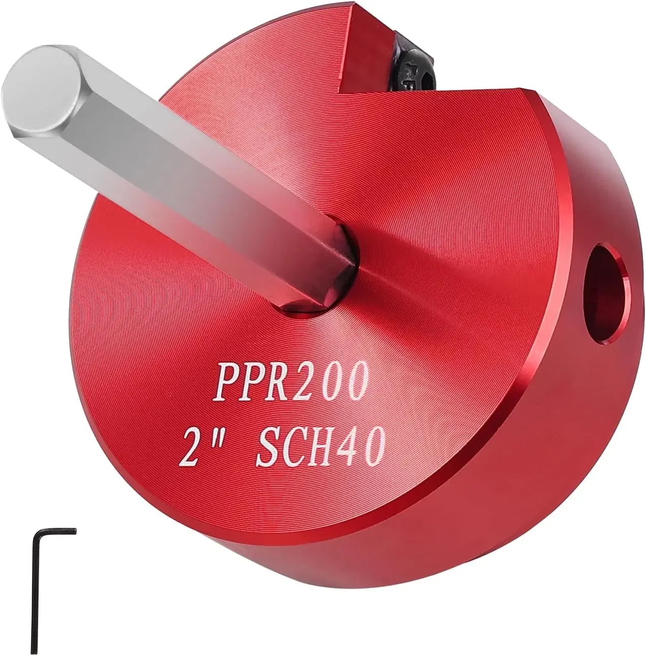 

2-дюймовая развертка для труб из ПВХ, алюминиевый сплав, экономия фитингов из ПВХ, для использования с трубками SCH 40, ПВХ, CPVC