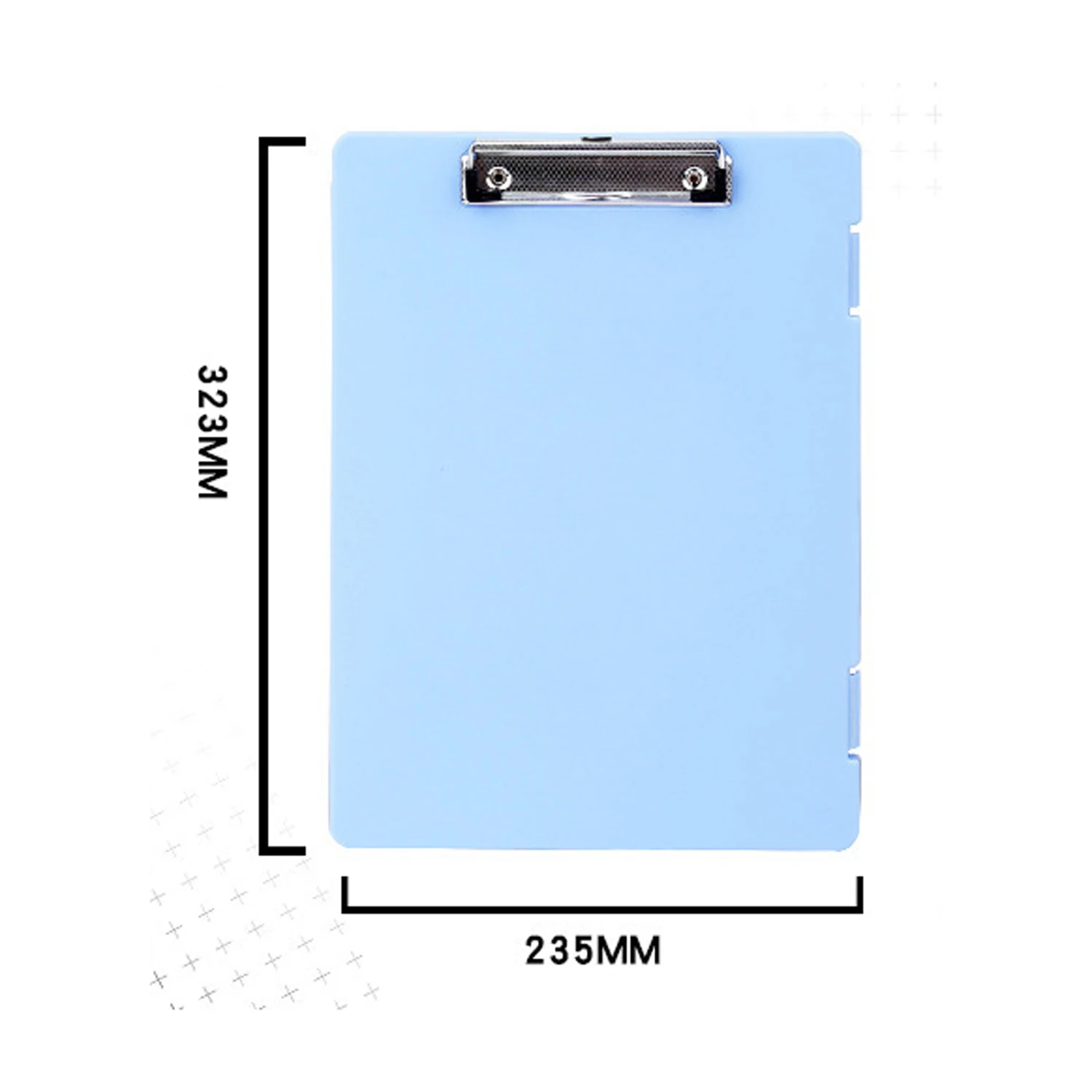 A4 Clipboard File Folder Box Sturdy Plate Clip Large-Capacity Efficient Document Test Paper Storage Organizing Writing Pad