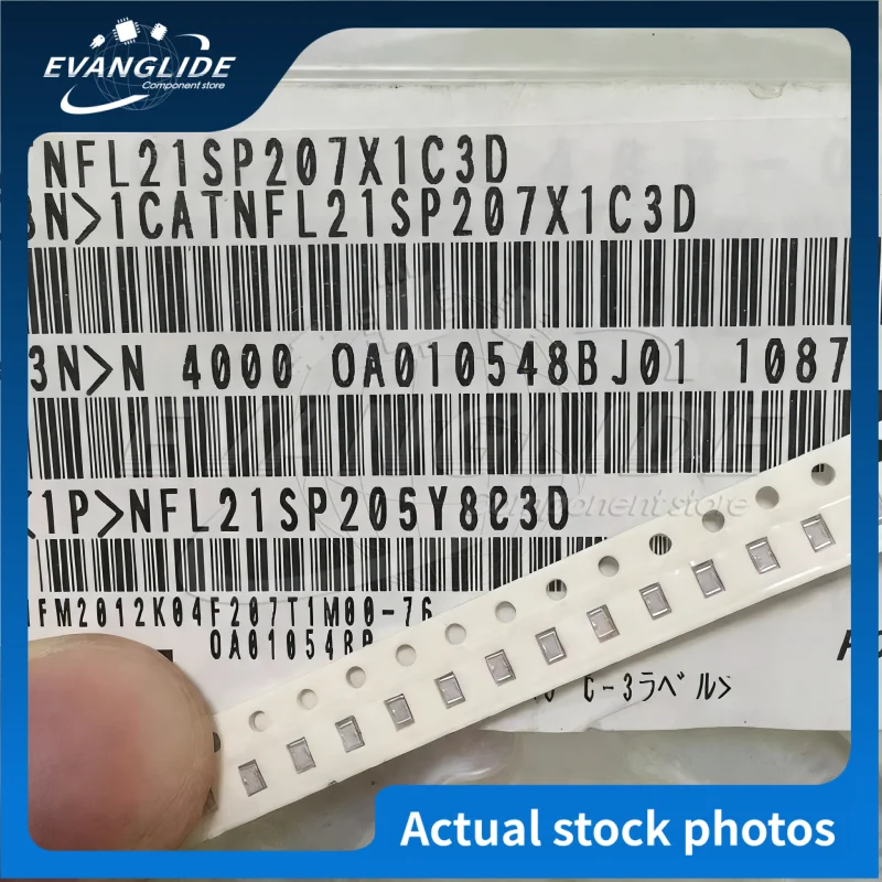 10 PCS/LOT 100%Original & New NFL21SP207X1C3D 0805 22pF +/-20% 72nH +/-20% 250mA EMI filter RC/LC In Stock