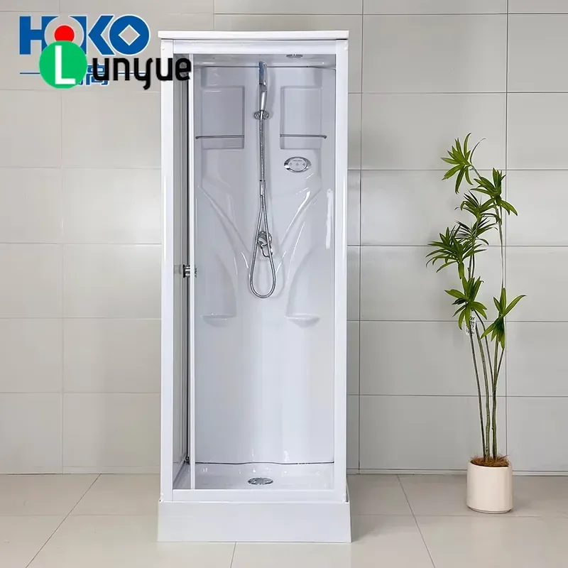 Portable Square Shower Enclosure with Frame Simple Design Sliding Door Bathroom Partition High Quality Toilet Accessories for