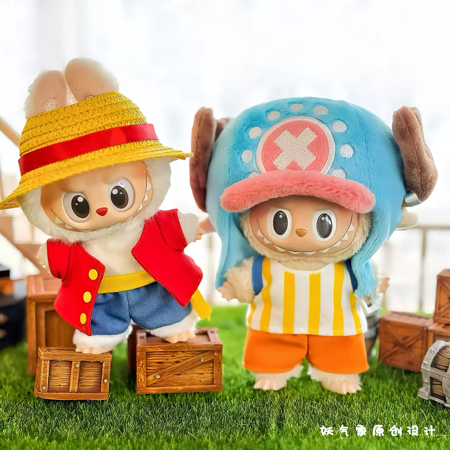 Per V1v2v3 Labubu Vestiti Alla Moda Gioca Vestiti Del Bambino Fai Da Te Accessori Fatti A Mano Set Cappelli Vestiti Pantaloni Regali Per I Bambini Giocattoli bambola