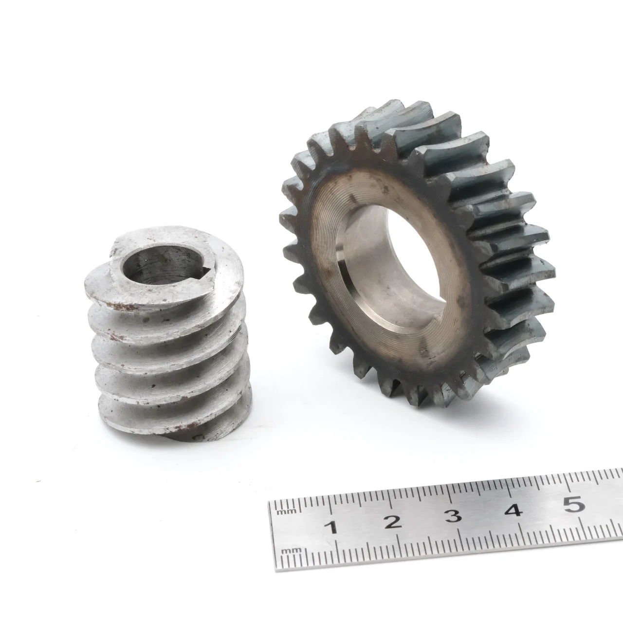 B10 B15 Mixing Shaft Accessories 24 Teeth Worm Gear Parts Deceleration Self-locking Driving Mixer Metal Wheel