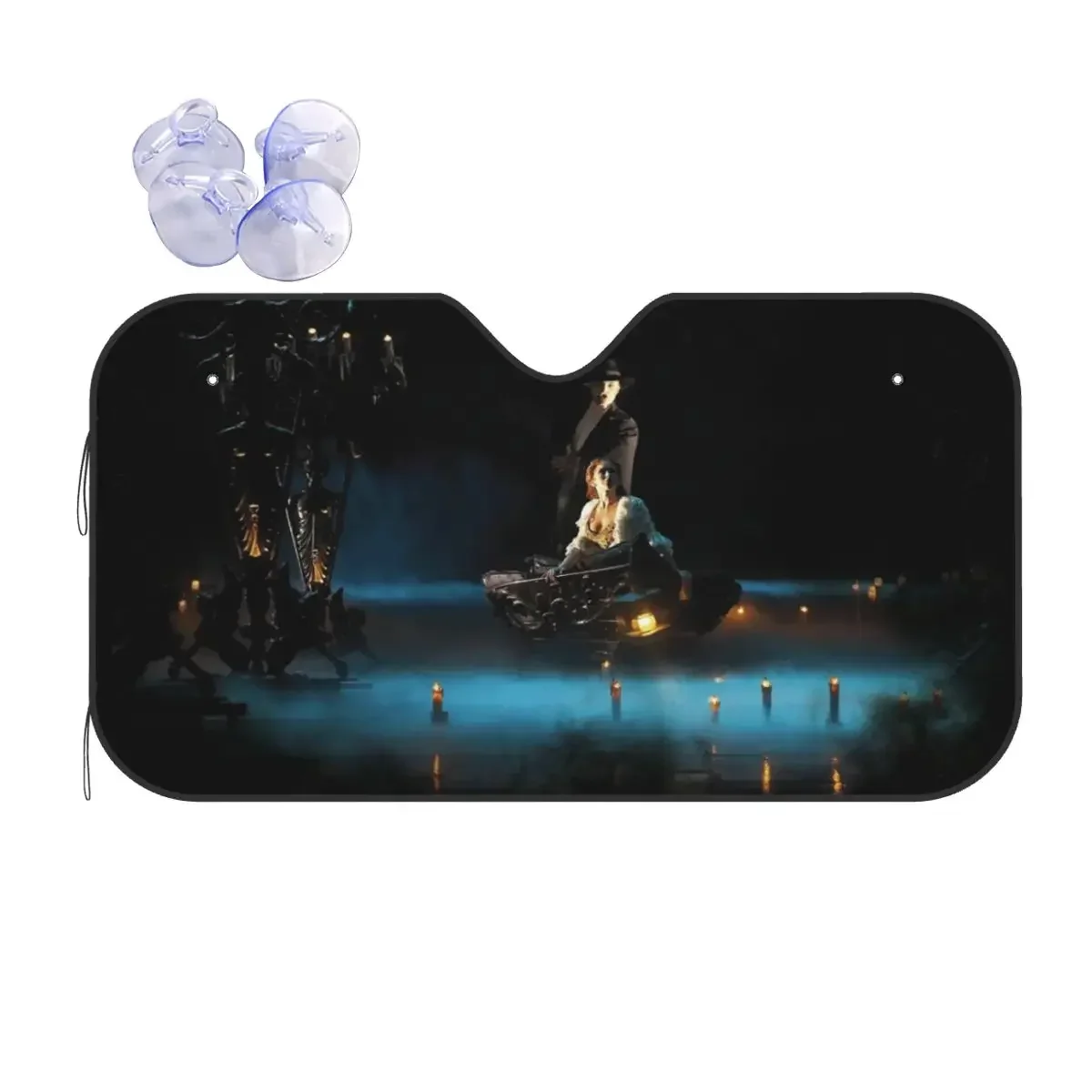 

LhpbZpj Креативное лобовое стекло Sunsha 76x140 см Фольга Жалюзи козырька Sunsha