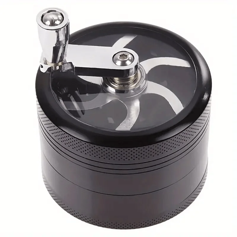 Herb Grinder Spice Herbal Metal Crusher Handle Hand Muller