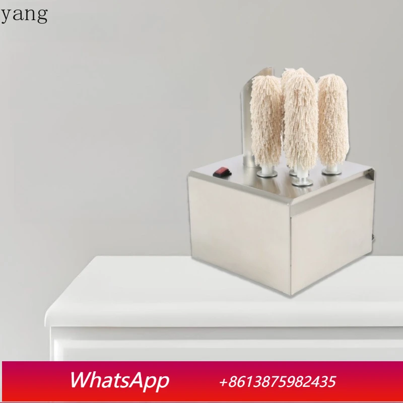

Commercial Electric Multi-head Cup Wiper High Efficiency Banquet Cleaning Polishing Cup Cleaning Machine Electric Cup Wiper