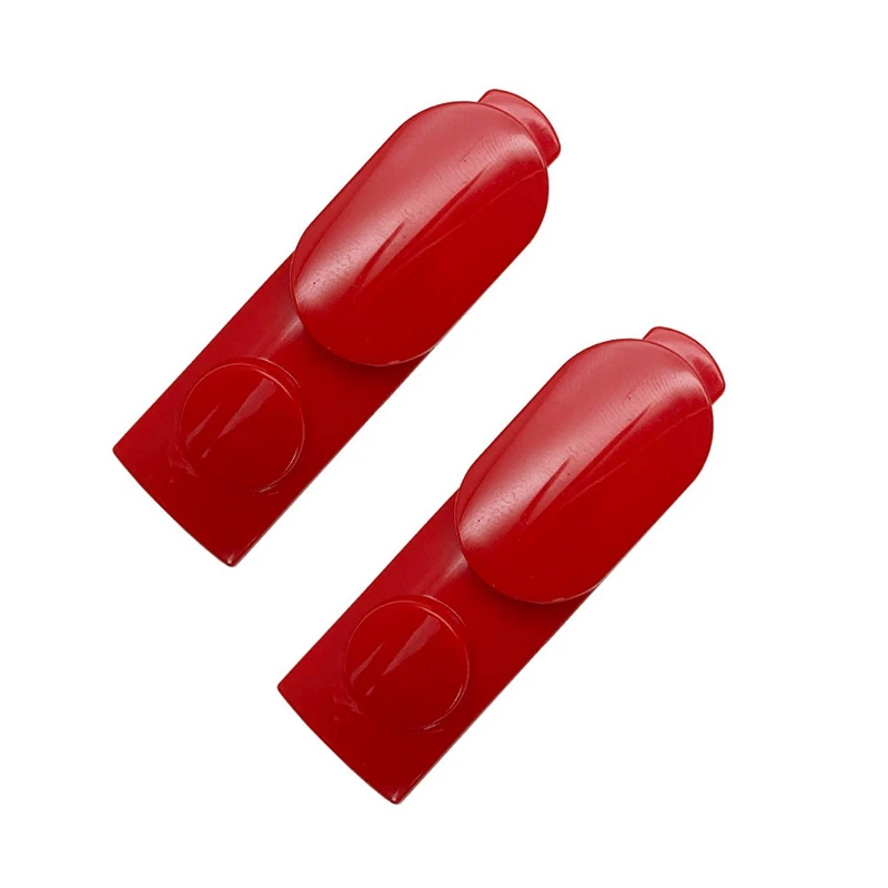 2 Stuks Rood Wand Knop Met Lente Hoofd Clip Drukknoop Voor Dyson V7 V8 V10 V11 V15 Stofzuiger schakelaar Knop Met Lente