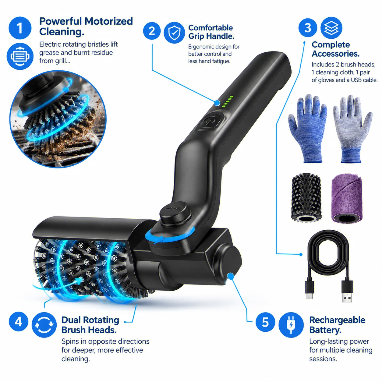 Thumbnail 3 - #30 Best Electric Cleaning Brushes to Buy In 2026